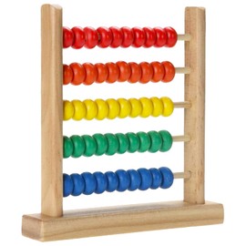 Cisixin Abacus Rule Slider Primary School Rule Slider, Abacus Calculator Children Abacus Wooden Calculator Slider, Counting Frame for Counting, Learning and Calculating