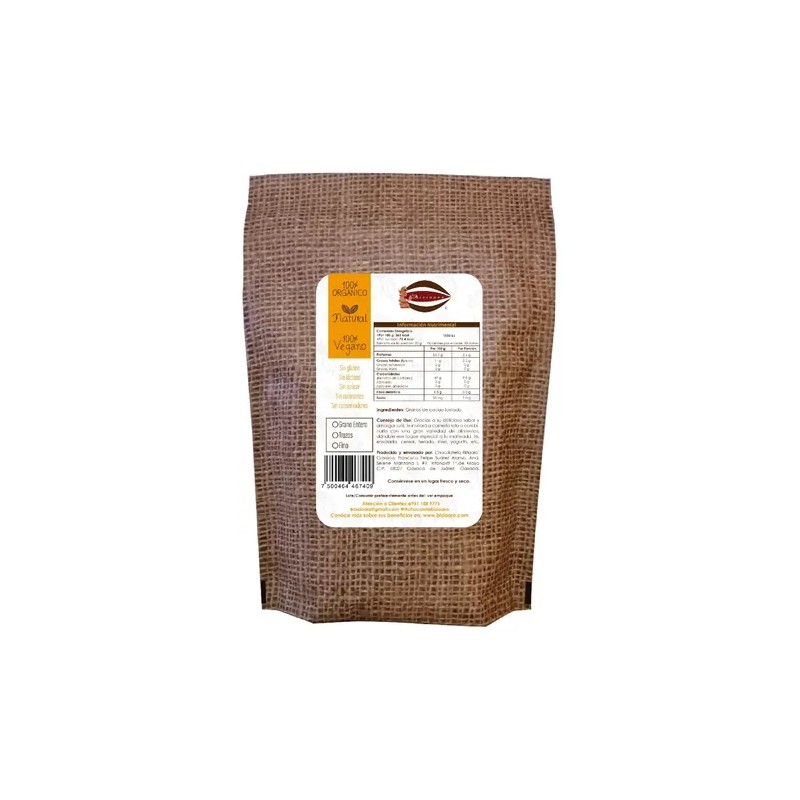 Nibs De Cacao Criollo Orgánico 1 Kg
