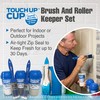 Touch Up Cup Brush & Roller Keeper, Paint Roller Cover