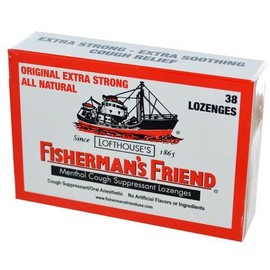 2 Packs of Fisherman's Friend Lozenges - Original Extra Strong - Dsp - 38 Ct - 1 Case