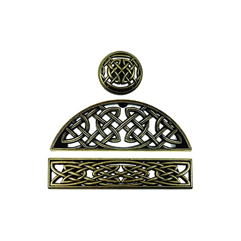 GENUINE TEXAS BRAND Classic Celtic Knot Drawer Handles in Antique