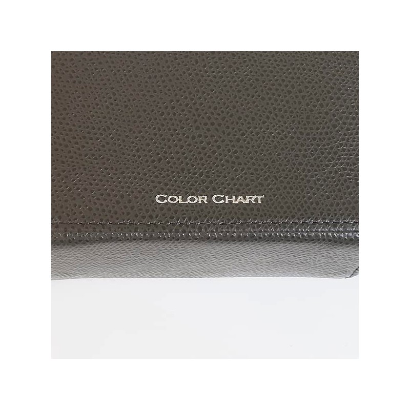 Color Chart Leather Glasses Case (2 Pack) (84 Anchor Gray)