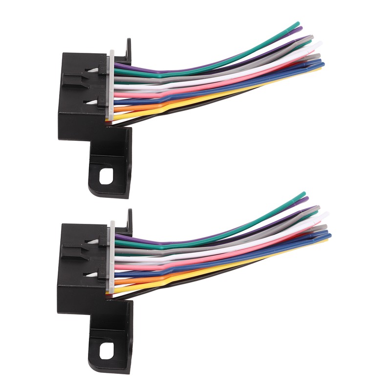 2PCS Diagnostic OBD2 16 PIN Female Connector Harness Car 16