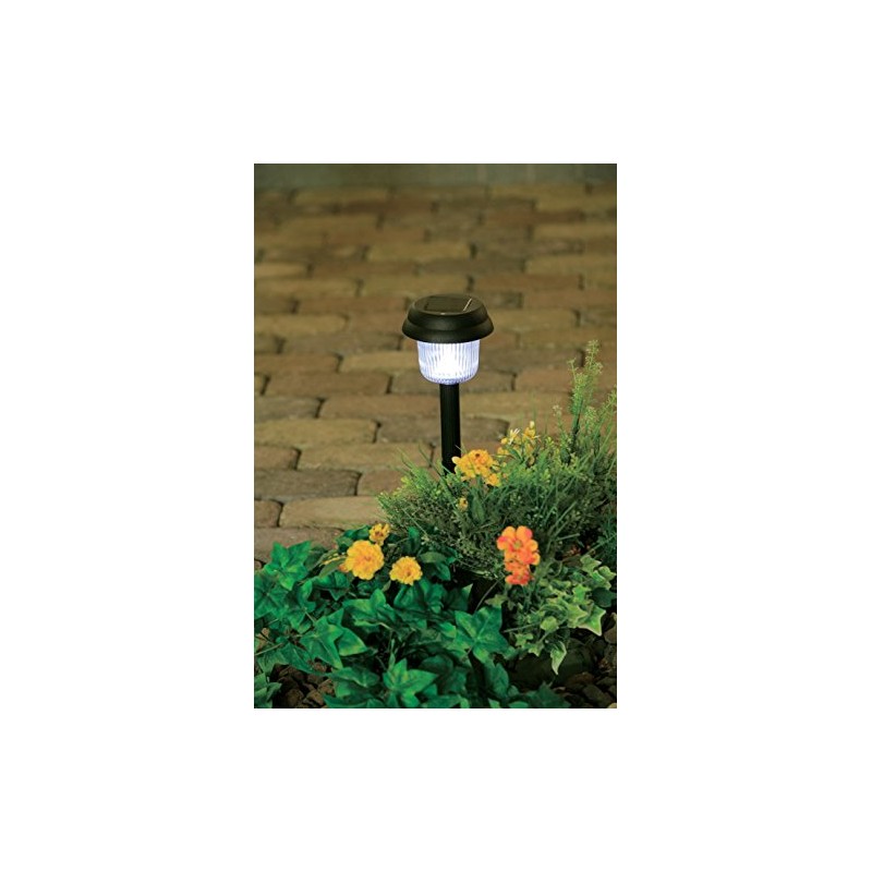 Iris Ohyama GSL-P1W Solar Light, Garden, White