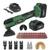 LAZYLAND 21V Cordless Oscillating Tool Kits, Brushless Oscillating Multitool with