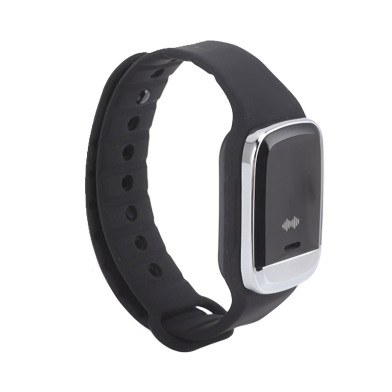 Ultrasonic Mosquito Repellent Bracelet Watch Temperature Detection USB Rechargeable Mosquito