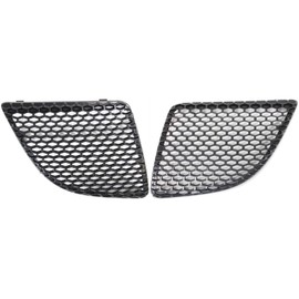 OE Replacement NEW Front Bumper 2pc Grille Set LH & RH Direct Replacement for 2004-2008 Pontiac Grand Prix (Partslink number GM1200521, GM1200522)
