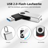 JEVDES USB Stick 16 GB, Pack of 10 Memory Sticks,