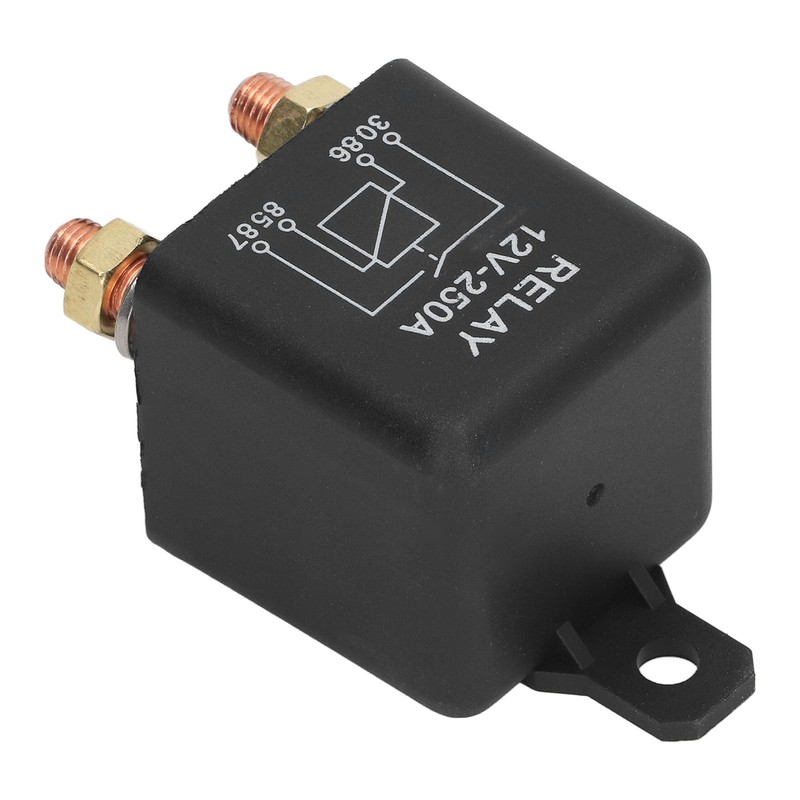 Car Starter Relay 4 Pin Normally Open Stainless Steel Brass