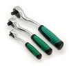 TOPWAY 3/8" Drive Ratchet Handle, 72-Teeth Quick-Released Socket Wrench Handle,