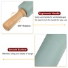 HARFINGTON Silicone Rolling Pins for Baking 17 Inch Wooden Handle