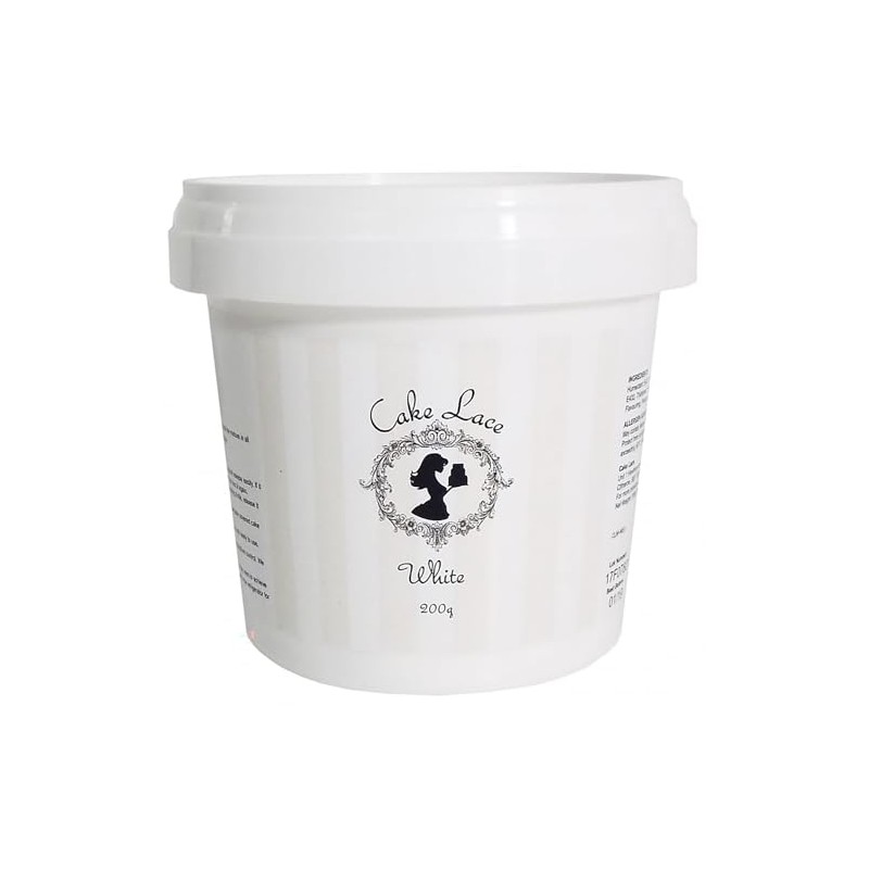 Claire Bowman White Cake Lace - 200g