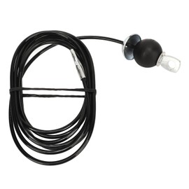 Fitness Pulley Cable 5mm Thick Heavy Duty Pulley System Replacement Fitness Cable for Pulley Machine Accessories 2.5 Meter