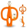 Matchstick Monkey Original Teether & Gel Applicator - Silicone Baby