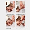 Stainless Steel Chestnut Cutter Tool Rose Gold Cross Shaped Comfortable