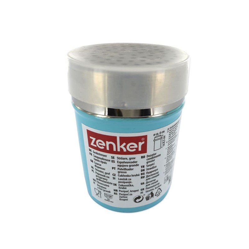 Zenker von Fackelmann 43911 Grobstreuer 8 cm, Silber