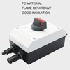 Photovoltaic DC Isolator Solar Switch IP66 Waterproof Insulated Switch for