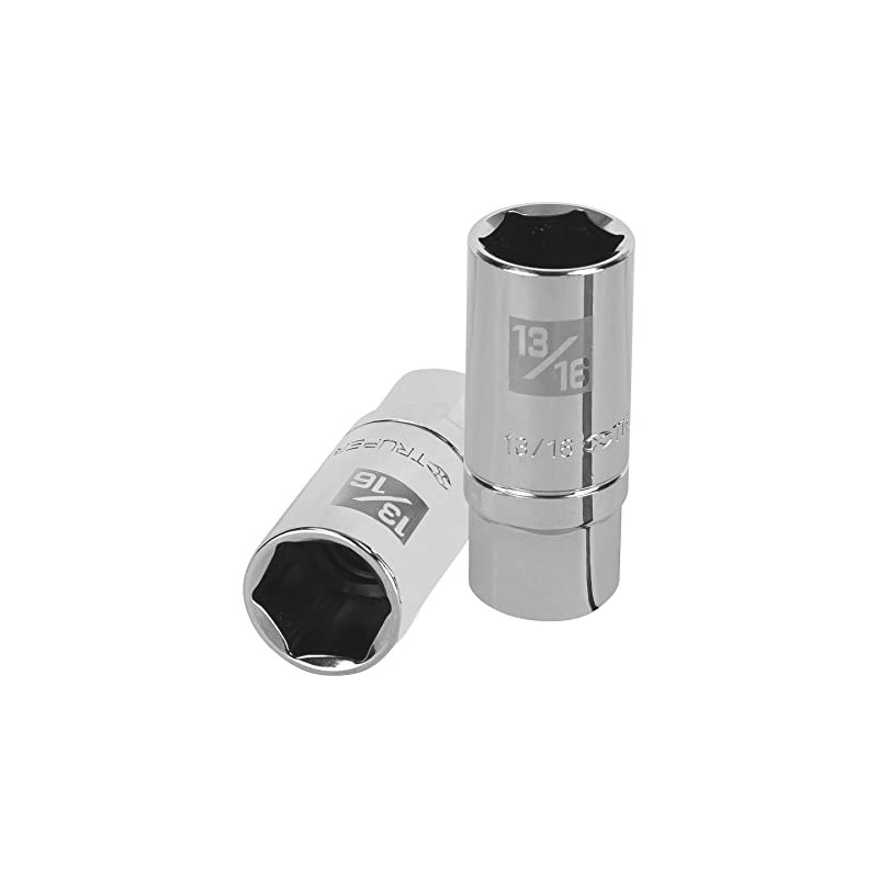 Truper D-1226-HPAL, Dado largo de 6 puntas std para bujía,