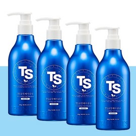 TS Cooling Care Shampoo 300g x 4 / TS 쿨링케어 샴푸 300g x 4개