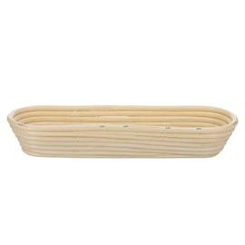 Westmark Proofing Basket for 1500-2000 grams of bread dough, oval, length: 40 cm, rattan, light beige, 32022270