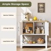 IRONCK Console Table with Power Outlets, Farmhouse Entryway Table with