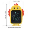8.5in Children Drawing Board Chicken Shaped LCD Painting Writing Tablet