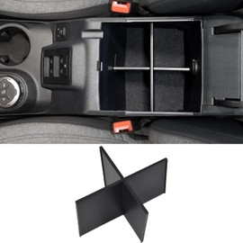 IAG I-Line Console Partition Divider for Ford Bronco 2021-2024 (Not Sport), Organizer for Center Armrest