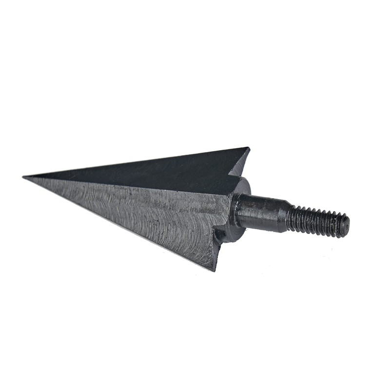 toparchery 12pc Black Screw Archery Broadheads Arrowheads Hunting Broad Head