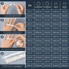 AONEW Lock Key Couple Ring Love Always Matching Promise Wedding