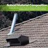 Rossesay Roof Vent Cap with Damper Removable Screen and Bottom