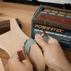 POWERTEC Emery Cloth Roll 5-Grit Assortment, 1" x 20 Ft.