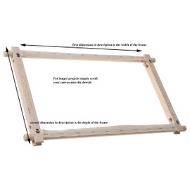 Elbesee 30 x 22 cm Rotating Frame 12" x 9", 40 x 23 x 3.5 cm, Brown