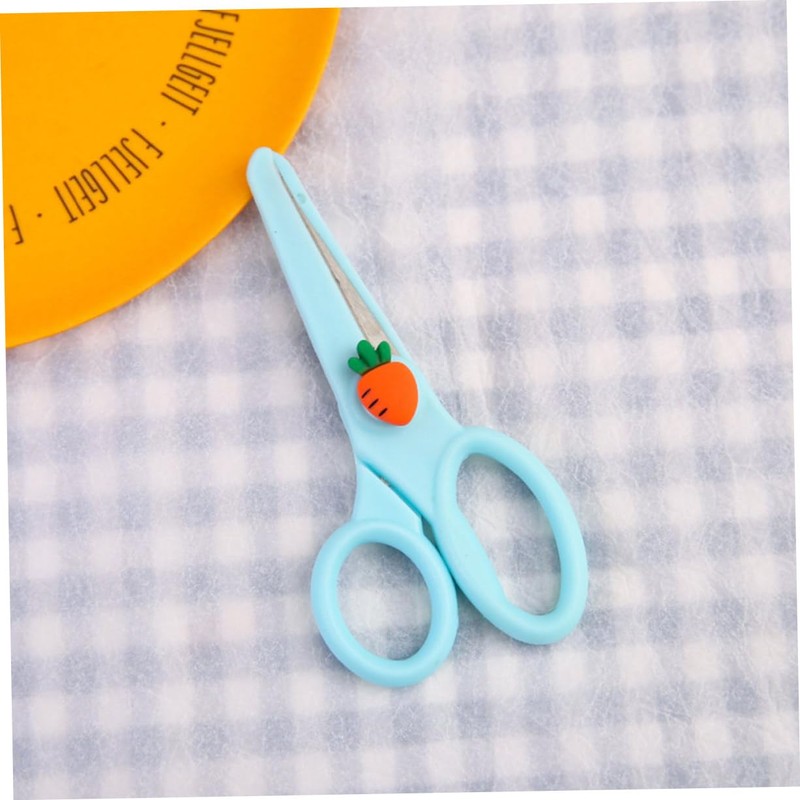 COHEALI 2sets Sturdy Craft Scissors Safe Student Scissors Paper Cutting