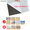 XUANINY 10-Piece Self-Adhesive Metal Backsplash, Peel and Stick Tile for