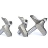 Akylin 3Pcs Ogee Table Edge Router Bit Set,1/2 Inch Shank,Cutting