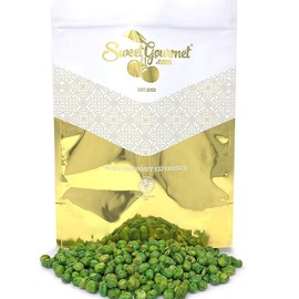 SweetGourmet Roasted & Salted Green Peas | Healthy Snacks | 4 Pounds