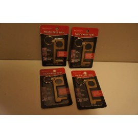 Sparoom 4 Sparoom Touch Free Tool Avoid touching dirty surfaces brass easy to clean
