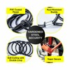[2PCE] Handy Hardware Steel Security Cable, Heavy-Duty Theft Protection for