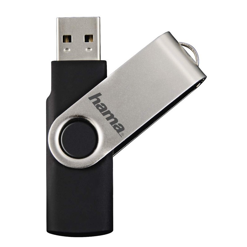 Hama 128 GB USB 2.0 Data Stick 15MB/s Data Transfer