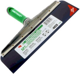 USG Sheetrock Offset Drywall Taping Knife - Blue Steel Blade (12-Inch)