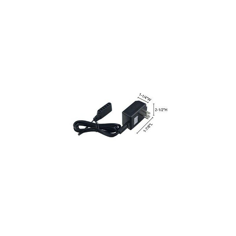 Jesco Lighting XF60P3-BK Accessory - 2.50" 60W 12V AC Plug