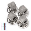 BTSKY 4 Pcs Super Strong Magnetic Pen Pencil Holders Clips