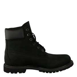 Timberland Womens Earthkeepers 6" Premium Boot Black Nubuck All Leather 9.5M