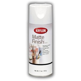 Krylon Matte Finish 11 Oz. Spray Eliminates Glossy Sheen and Provides Permanent Surface Protection (Pkg/2)