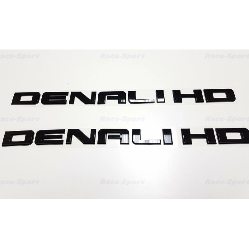 GMC 4PCS Set GLOSS Black GMC SIERRA DENALI HD Duramax