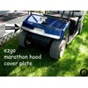 Ezgo Marathon Golf Cart Diamond Plate Front Hood Cover Plate