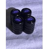 Ford 4x Black Ford Tire Valve Stem Caps For Truck