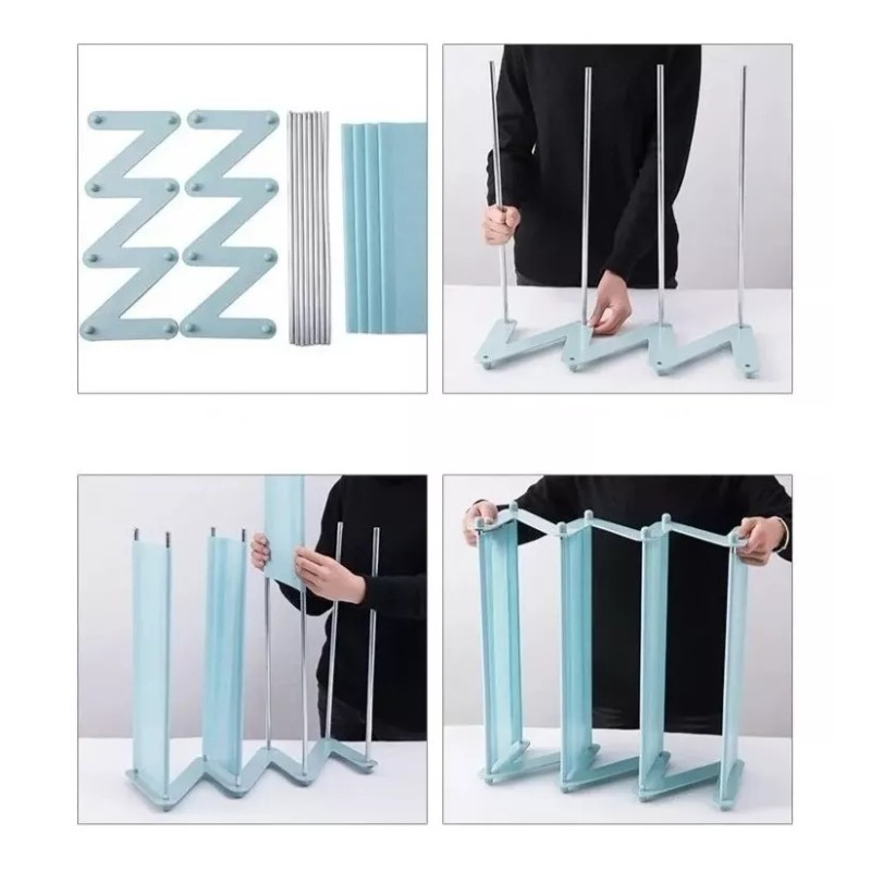 Organizador De Zapatos 4 Niveles Para 8 Muebles Almacenaje