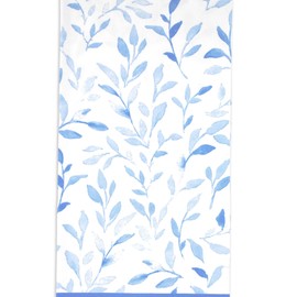 Stxy's (3ply) Paper Napkins Blue and White Guest Napkins Dinner Napkin Disposable (45ct) Decorative Paper Guest Towels disposable bathroom, Costal Summer Party Light Blue Napkin for Boys Baby Shower