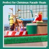 Crowye 10 Pcs Large Christmas Parade Float Decorations with Foil